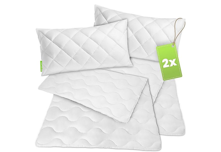 Gentle North Microfaserbettdecke + Kopfkissen Bettdecke & Kopfkissen-Set - günstig online kaufen