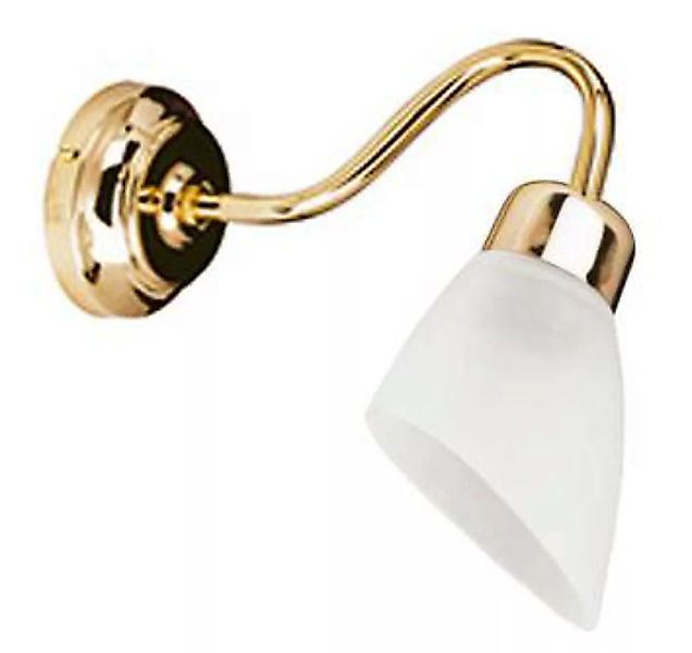 Wandlampe Messing Glas Badezimmer Flur E14 KOSMAS günstig online kaufen