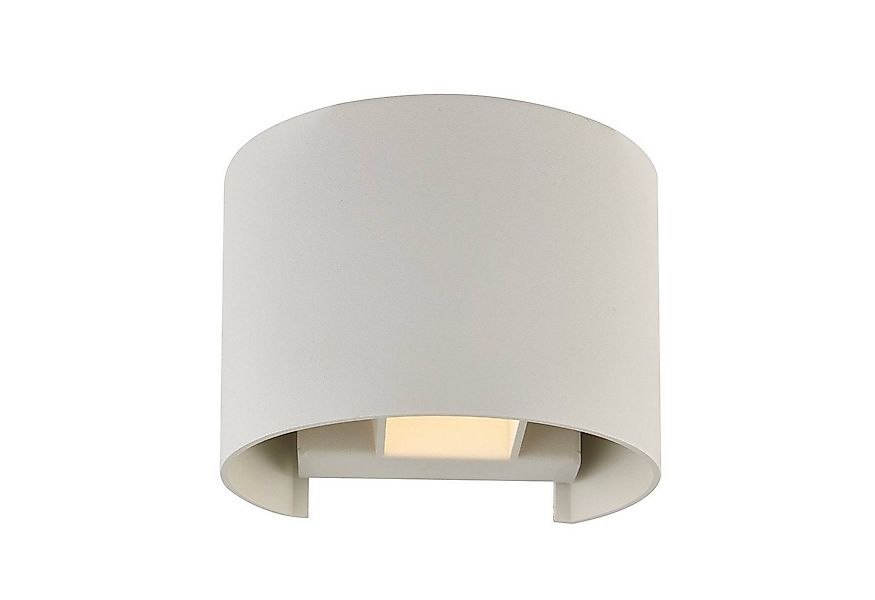 Arcchio Wandleuchte Zuzana, Metall, Weiß IP20, 1 x 8 W LED günstig online kaufen