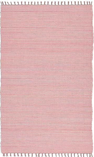 THEKO Teppich »Happy Cotton Fleckerl, handgewebt«, rechteckig, 5 mm Höhe, F günstig online kaufen