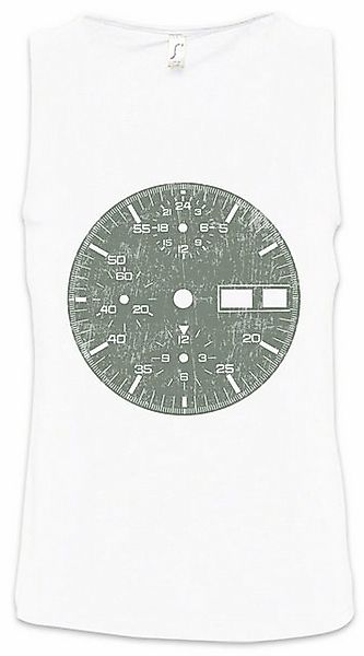 Urban Backwoods Tanktop Clock-Face II Ärmelloses T-Shirt Uhr Uhrmacher Cloc günstig online kaufen