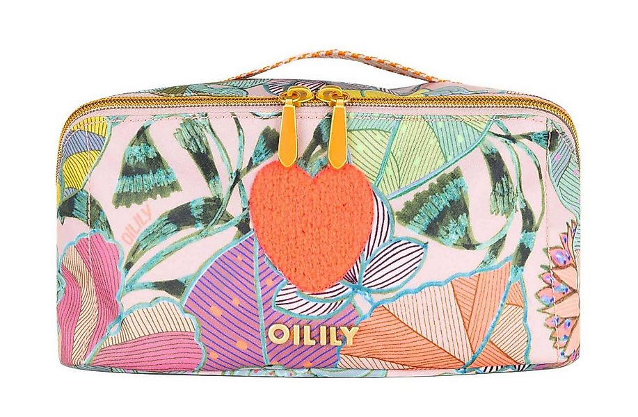 Oilily Kosmetiktasche Cisse Cosmetic Bag Joseba Brick Patchwork günstig online kaufen