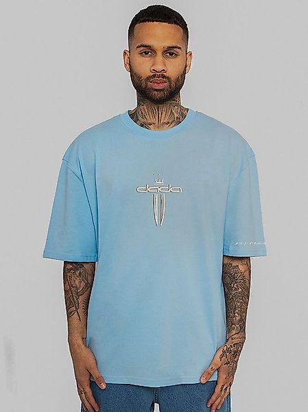 DADA Supreme T-Shirt Oversize mit Stickerei Frotee Logo günstig online kaufen