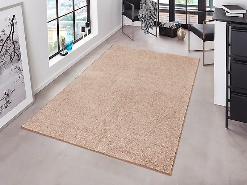 HANSE Home Teppich »Pure 100 Kurzflor«, rechteckig, 13 mm Höhe, Kurzflor, u günstig online kaufen