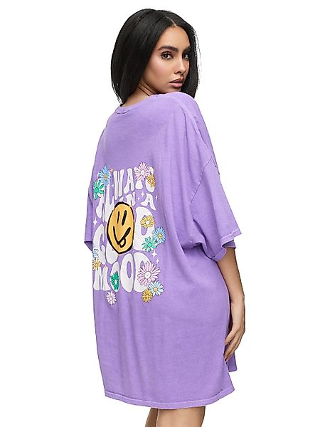 Worldclassca T-Shirt Worldclassca Oversized Print SMILE günstig online kaufen