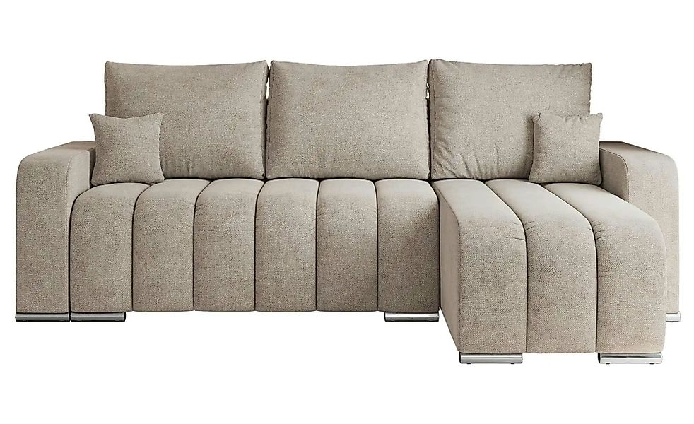 Ecksofa mit Schlaffunktion Kirasso ¦ beige ¦ Maße (cm): B: 245 H: 86 Polste günstig online kaufen
