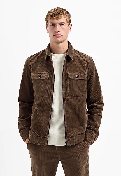 NO EXCESS Langarmhemd "No Excess Overshirt aus geripptem Cord" günstig online kaufen