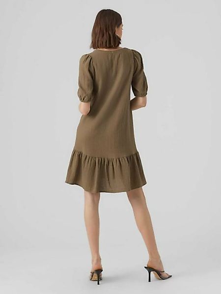 Vero Moda Sommerkleid Natali (1-tlg) Weiteres Detail, Drapiert/gerafft, Vol günstig online kaufen