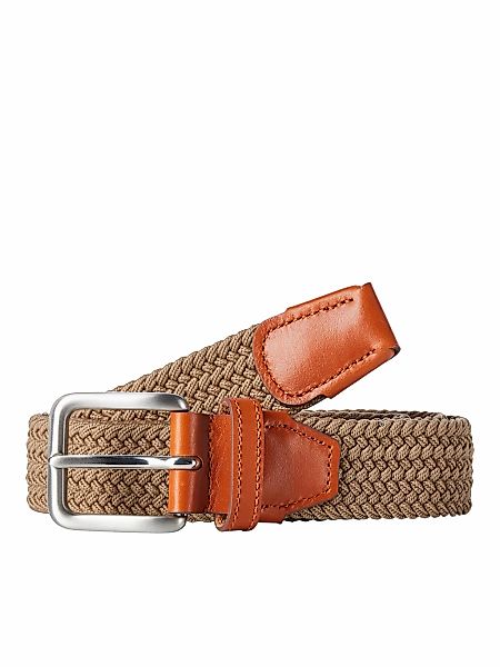 Jack & Jones Stretchgürtel "JACSPRING WOVEN BELT NOOS" mit silberfarbener S günstig online kaufen