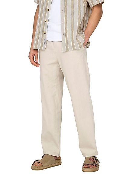 Only & Sons Herren Sommerhose ONSSINUS Mid Waist - Relaxed Fit günstig online kaufen