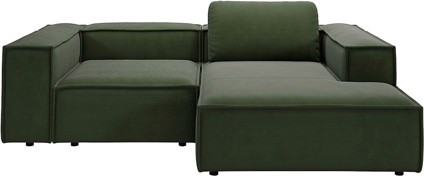 Places of Style Ecksofa "Watertown, kompakte L-Form, 246 cm breite für klei günstig online kaufen