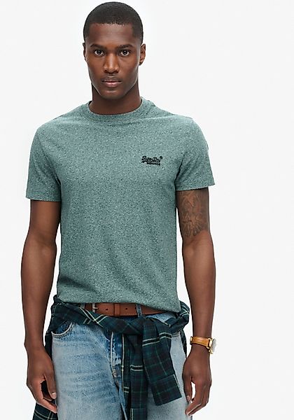 Superdry Rundhalsshirt "ESSENTIAL LOGO EMB TEE" günstig online kaufen