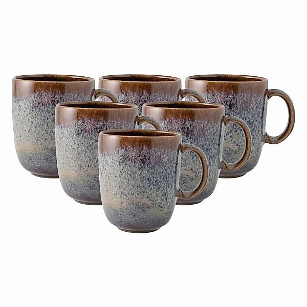 like. by Villeroy & Boch Becher "Becher mit Henkel Lave 400 ml 6er Set" günstig online kaufen