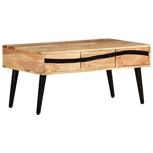 vidaXL Couchtisch 88x50x42 cm Akazie Massivholz 322676 günstig online kaufen