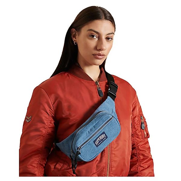 Superdry Cord Hüfttasche One Size Mazarine Blue günstig online kaufen