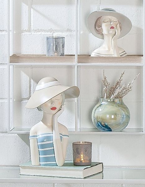 GILDE Dekoobjekt Polyfigur Lady - Charmante Dekofigur in zwei Varianten: Mi günstig online kaufen