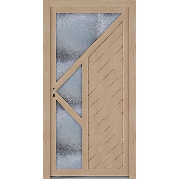 Roro Nebeneingangstür OHE 1004 Fichte 5FA 110 cm x 210 cm DIN L günstig online kaufen