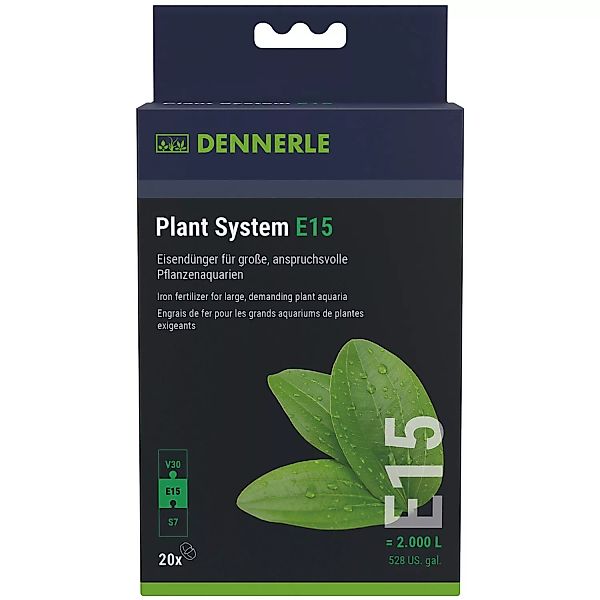 Dennerle Eisendünger Plant System E15 20 Stück günstig online kaufen