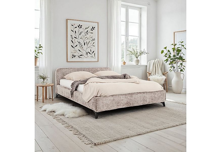 IDIMEX Polsterbett VIRETTA, Bett mit Lattenrost 140x200 cm, Doppelbett mit günstig online kaufen