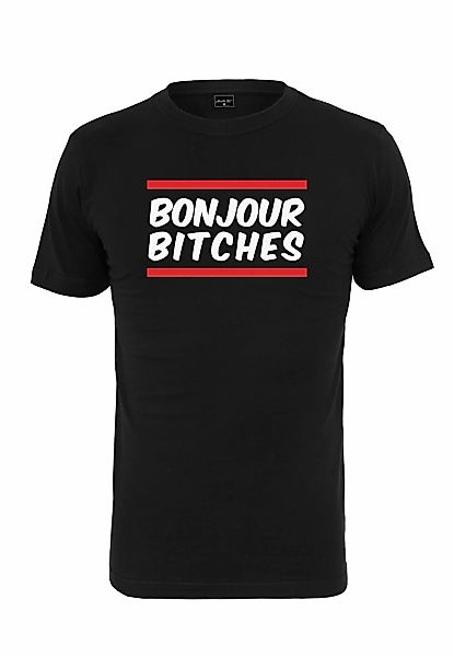 MisterTee T-Shirt "MisterTee Herren Bonjour Tee", (1 tlg.) günstig online kaufen