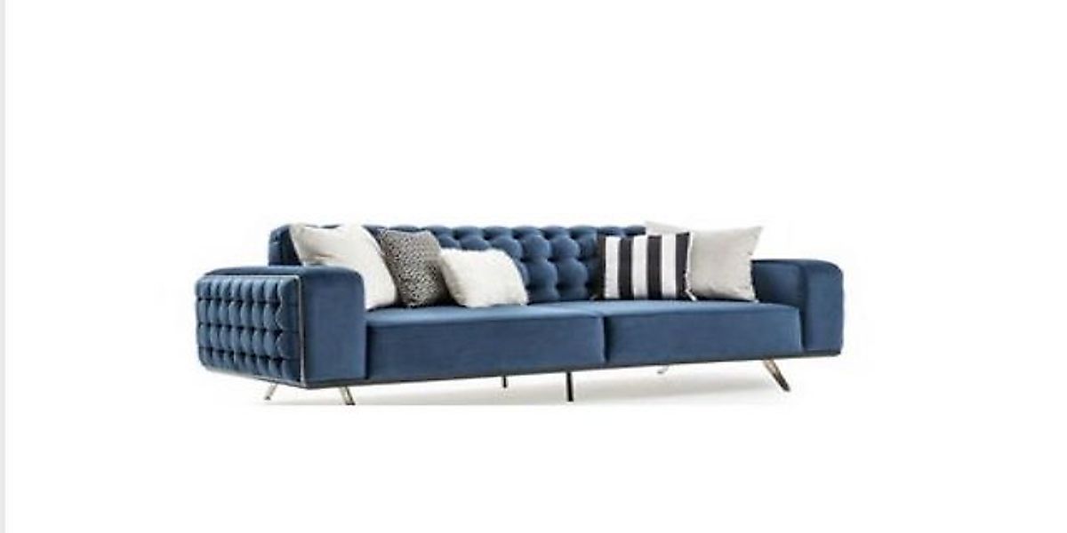 Xlmoebel Sofa Traditionelles Chesterfield Dreisitzer Möbel Sofa Luxus Couch günstig online kaufen