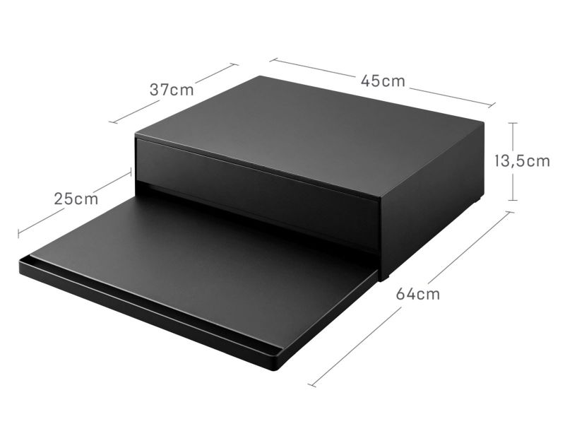 Yamazaki Küchenregal "Tower" Ausziehtablett und Schublade günstig online kaufen