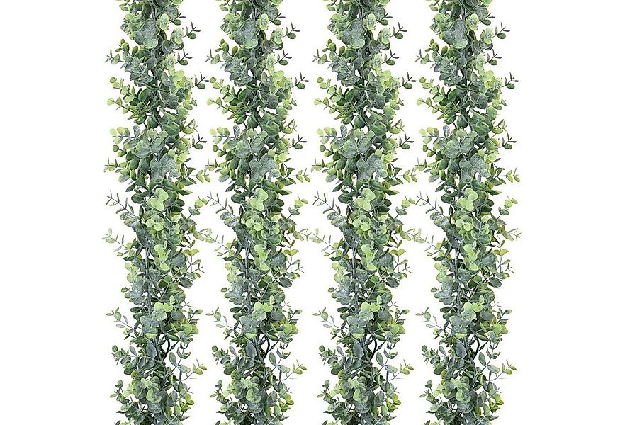 Kunstpflanze Künstliche Eukalyptus-Girlande, künstliche Ranken Gras, zggzer günstig online kaufen