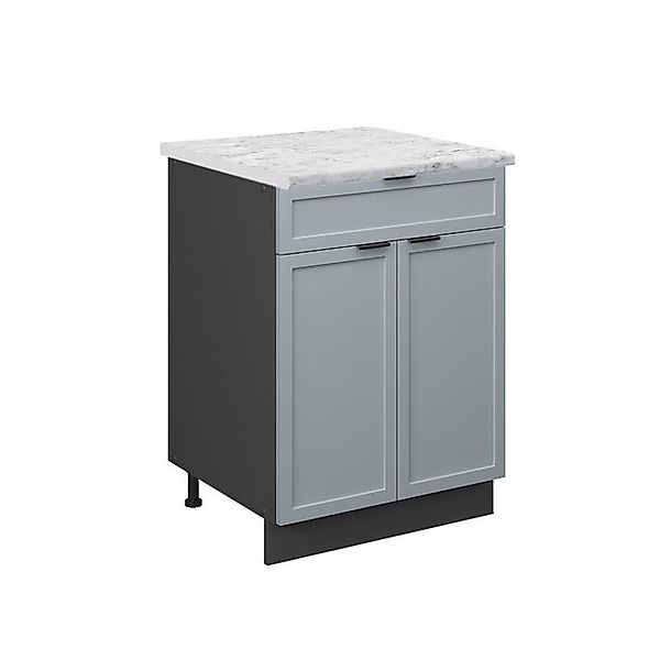 Vicco Unterschrank Fame-Line, Hellblau-grau/Anthrazit, 60 cm günstig online kaufen