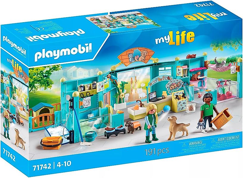 Playmobil® Tierhotel (71742), Playmobil My Life Konstruktions-Spielset, (19 günstig online kaufen