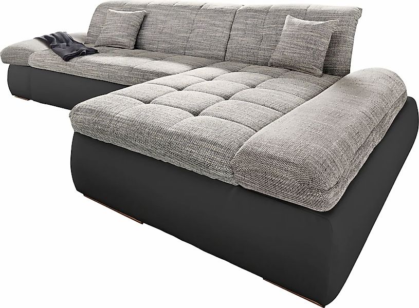 DOMO collection Ecksofa "PB Moric wahlweise mit Bettfunktion + Armteilverst günstig online kaufen