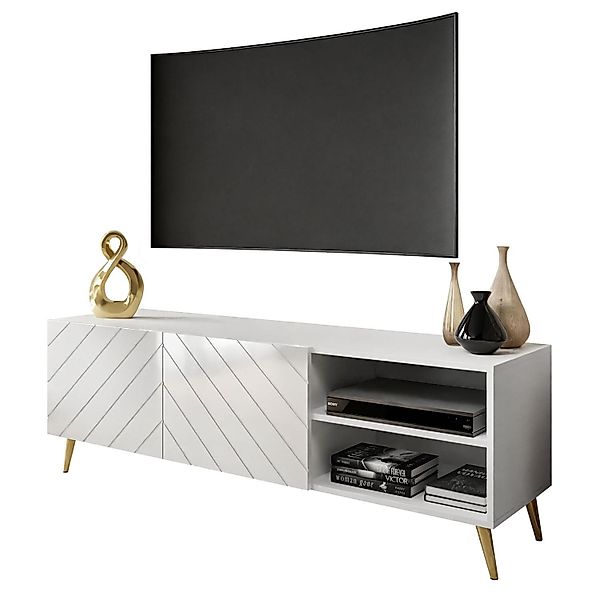 Lookway TV-Schrank VIRGINIA mit glänzend weißer günstig online kaufen