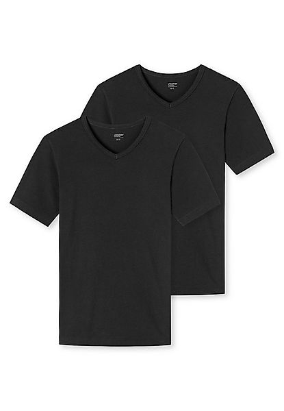 uncover by SCHIESSER V-Shirt Uncover Cotton (2er Pack) V-Neck, Kurzarm, Mul günstig online kaufen