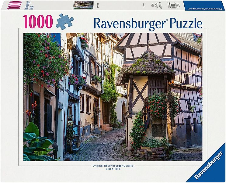 Ravensburger Puzzle Eguisheim im Elsass, 1000 Puzzleteile, Made in Germany günstig online kaufen