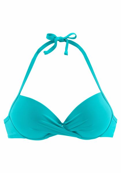 s.Oliver Push-Up-Bikini-Top "Spain" in Wickeloptik günstig online kaufen