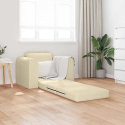 vidaXL Sofa Sofa Bett Creme 98 günstig online kaufen