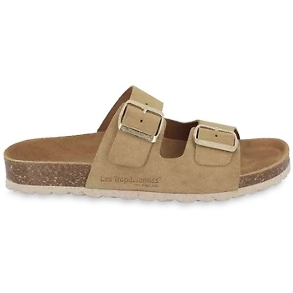 Les Tropéziennes par M Belarbi  Pantoffeln ZATIX SUEDE C330872-BEIGE Beige günstig online kaufen