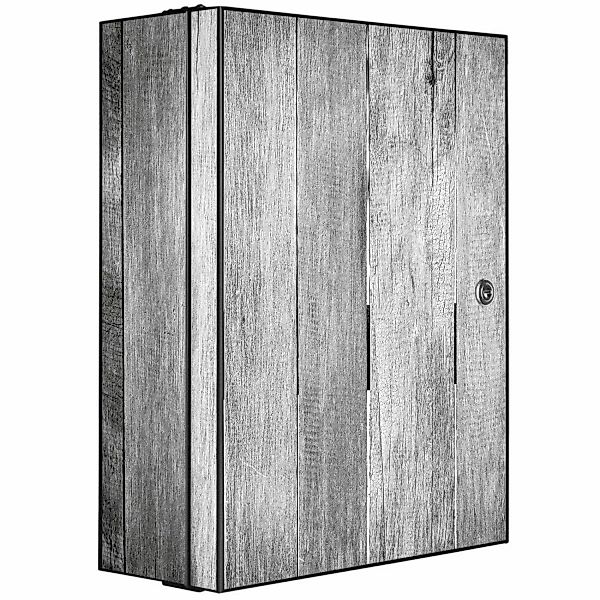 Banjado XXL Medizinschrank Abschliessbar 35x46x15cm Arzneischrank Anthrazit günstig online kaufen