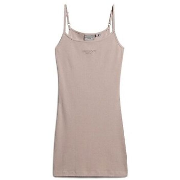 Superdry  Kleider Robe à bretelles brodée côtelée femme günstig online kaufen