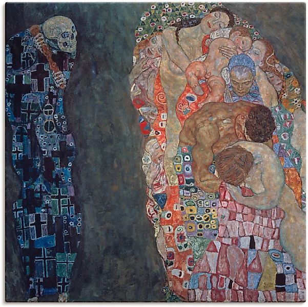 Artland Wandbild »Tod und Leben. Vollendet 1916.« Religion 1 Stk. tlg. als günstig online kaufen