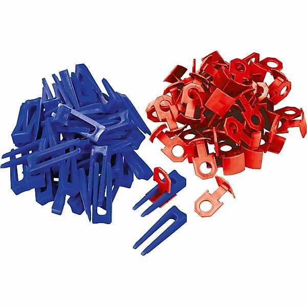 LUX Nivellierhilfe Startset 100 Keile 300 Clips 2 mm günstig online kaufen