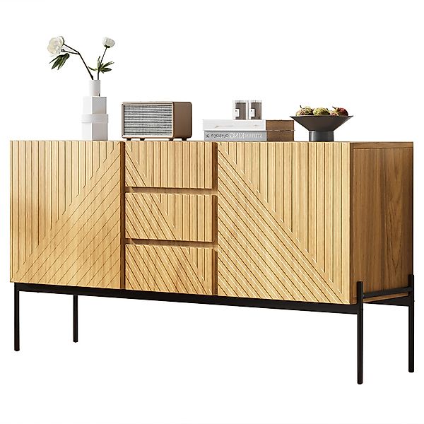 Refined Living Sideboard mit 3 Schubladen günstig online kaufen