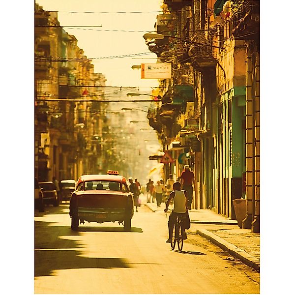 Komar Wandbild Cuba Streets 40 x 50 cm günstig online kaufen