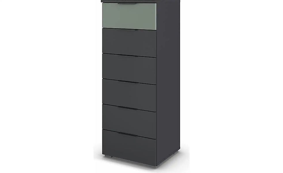 Kommode  Skyla ¦ grau ¦ Maße (cm): B: 47 H: 119 Kommoden & Sideboards > Kom günstig online kaufen