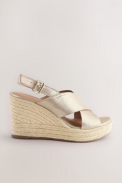 Next Forever Comfort® Plateau-Slingbacks mit Keilabsatz Keilpumps (1-tlg) günstig online kaufen