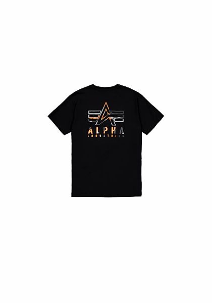 Alpha Industries Rundhalsshirt Camo Logo Puff Print BP T günstig online kaufen