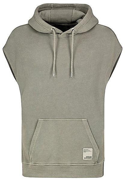Eight2Nine Hoodie Mit Kapuze und Vordertasche, Ärmelloser Denim Design Slee günstig online kaufen