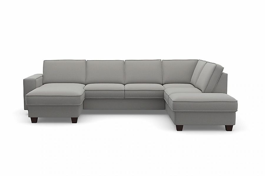 Home affaire Wohnlandschaft "County U-Form" wahlweise Ottomane links oder r günstig online kaufen