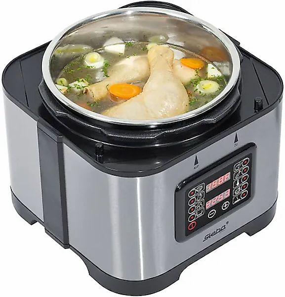 Steba Dampfdruck-Kocher »DD 1«, 800 W, 9 Automatikprogramme, 5 Liter Schüss günstig online kaufen
