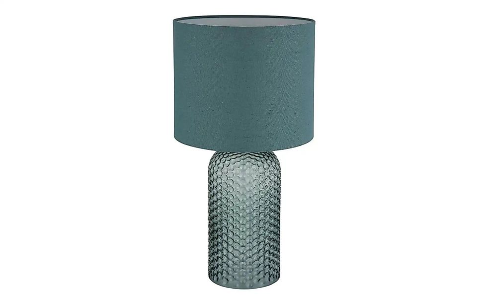 Tischlampe Sofia, hellgrün, Höhe 50 cm, Stoff/Glas günstig online kaufen