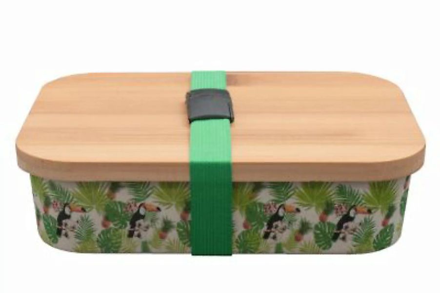 Neuetischkultur Brotdose Kunststoff/Holz mehrfarbig günstig online kaufen